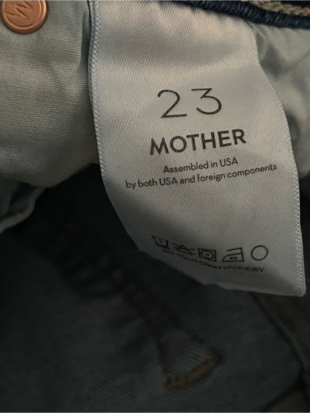 MOTHER The Runaway Jean Size 23 NWT - Picture 5 of 7